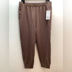 Fit Collective Size Large Brown Ribbed Jogger Pants. New With Tags.